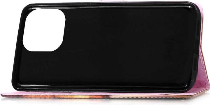 Produktbild Ueli Express iPhone 13 Pro Max Buch Etui Tasche mit Kartenfach Sternen Panda (Apple iPhone 13 Pro Max)