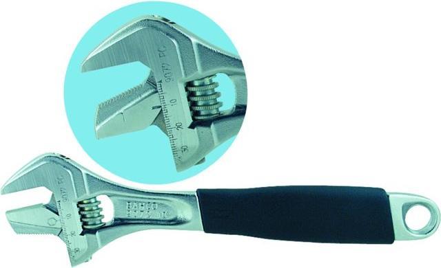 Produktbild Bahco ERGO Rollgabelschlüssel, mit gummiertem Griff und einstellbarer Backe - 33 mm (33 mm)