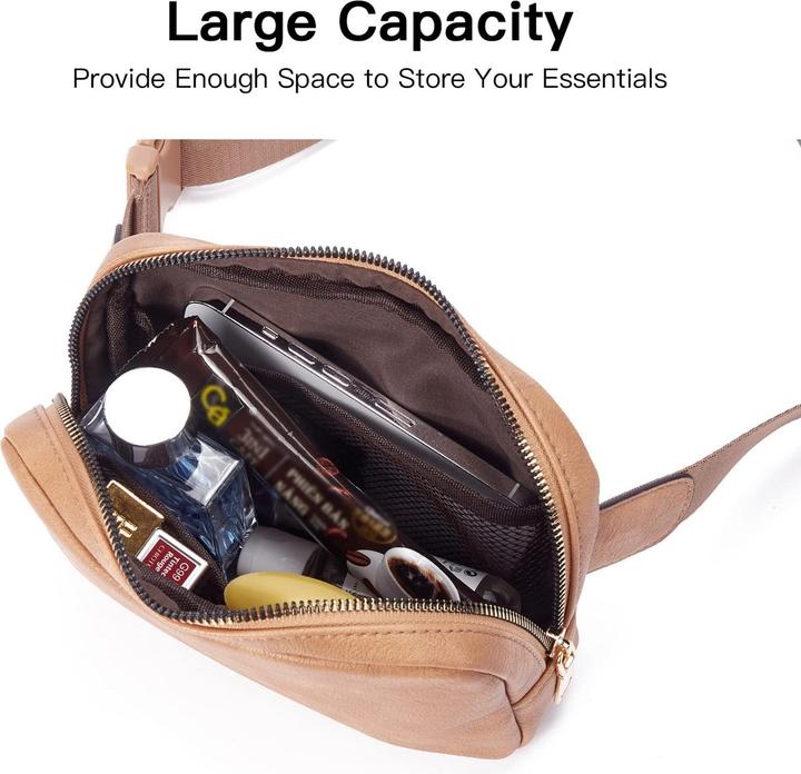 Produktbild Only-Bags.Store Gürteltasche, PU-Leder Crossbody Tasche Umhängetasche