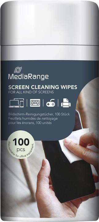 Produktbild MediaRange Bildschirm-Reinigungstücher (100 x)