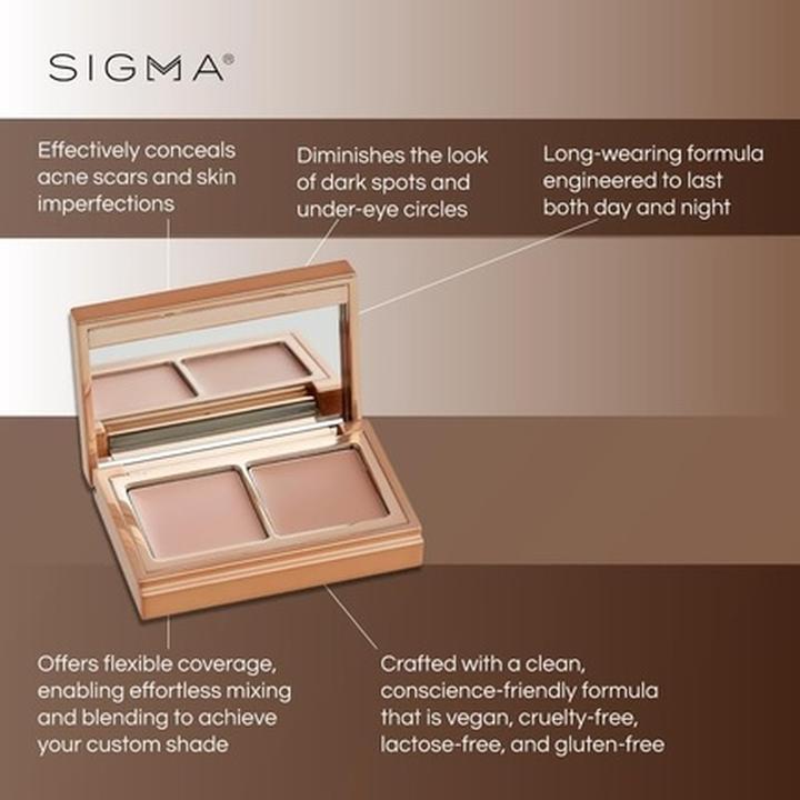 Produktbild Sigma Beauty Spektrum Farbkorrektur Duo Creme