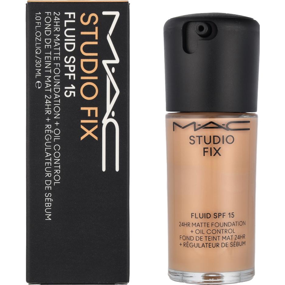 Thumbnail - MAC Cosmetics, Foundation, Studio Fix Fluid Fond de Teint Sun Protection Factor 15 (re) NC27 (NC27)