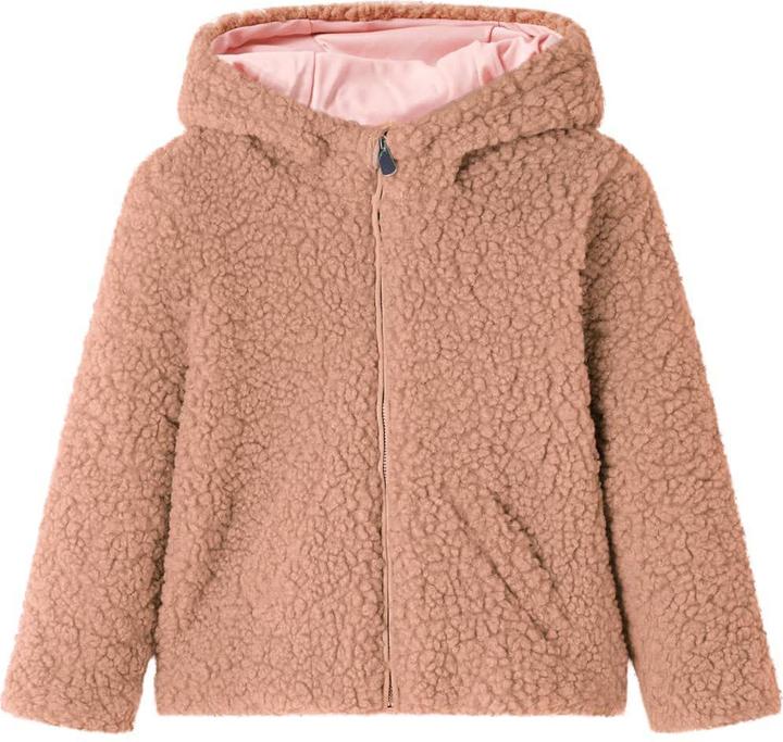 Produktbild VidaXL Kinder-Kapuzenjacke Teddy-Kunstpelz Heller Cognac (92)