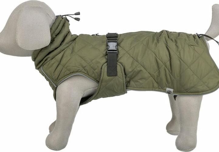Produktbild Trixie Minot coat, XS: 30 cm, olive green (XS, Hundemantel)