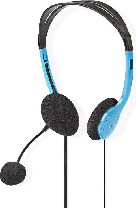 Produktbild Nedis Kopfhörer für PC Kopfband 2 Stecker 3,5 mm (Kabelgebunden)