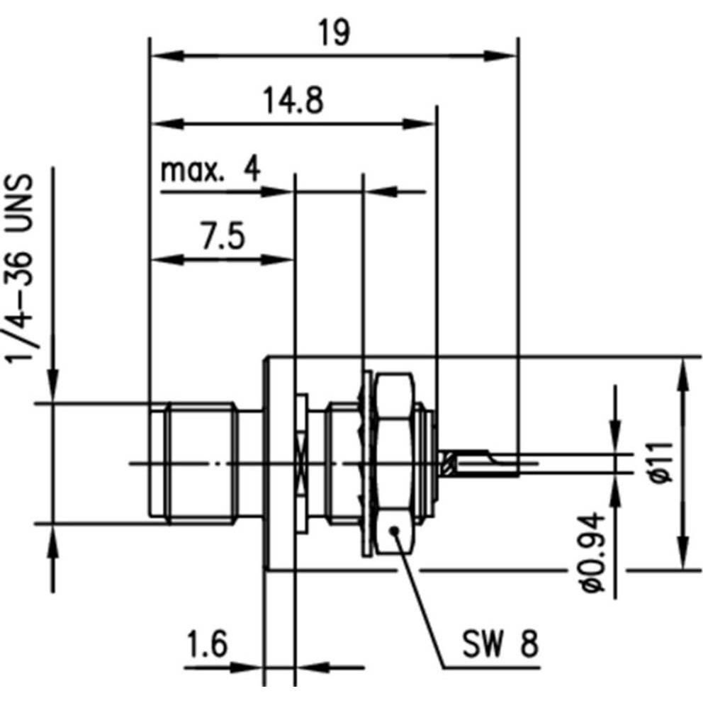 Thumbnail - Telegärtner SMA-Steckverbinder, Elektronikkabel + Stecker