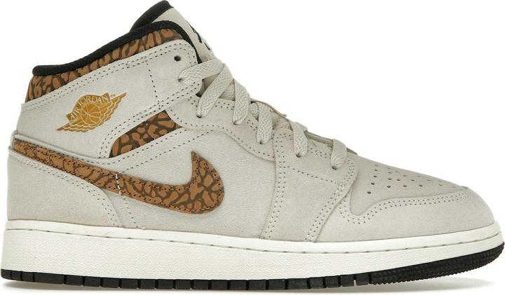 Produktbild Jordan 1 Mid SE Brown Elephant (GS) (36)