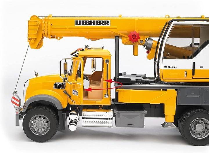 Image du produit Bruder Mack Granite Liebherr Kran-LKW (02818)