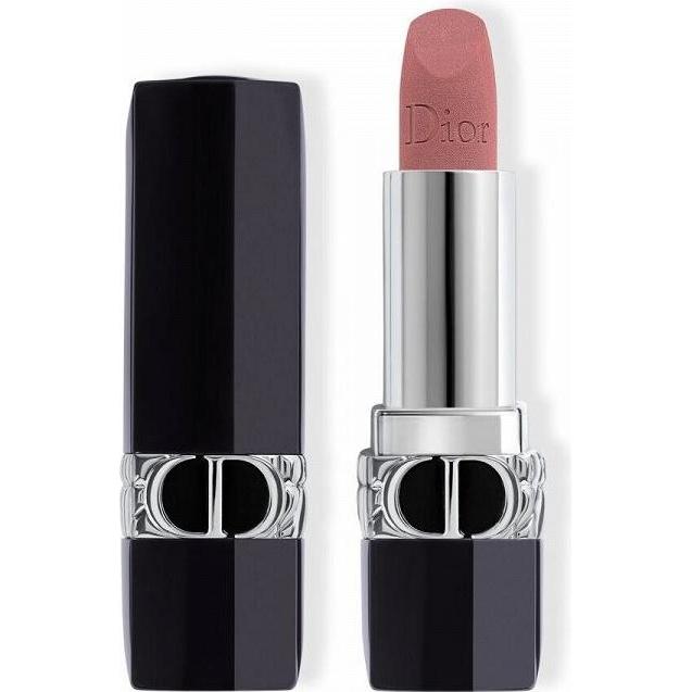 Dior Beige Lippenstift + Lipgloss, Rouge Velvet No 100 (100 Nude)