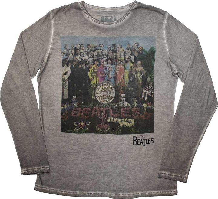Immagine prodotto The Beatles Sgt Pepper Stone Wash (Longsleeve) (M)