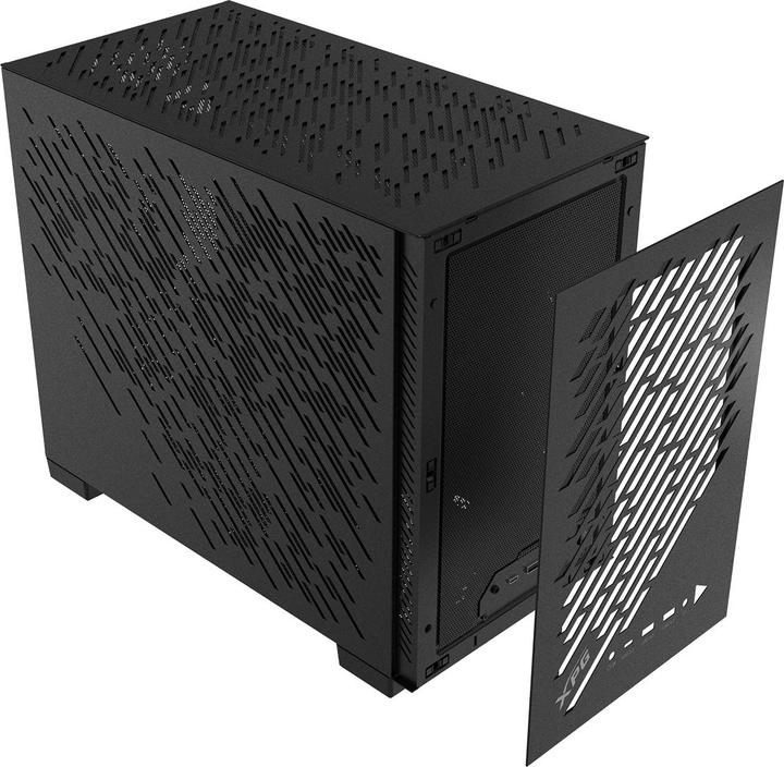 Actual product image Adata Geh XPG VALOR AIR NANO (ITX) Midi Tower schwarz retail (mATX, Mini-ITX)