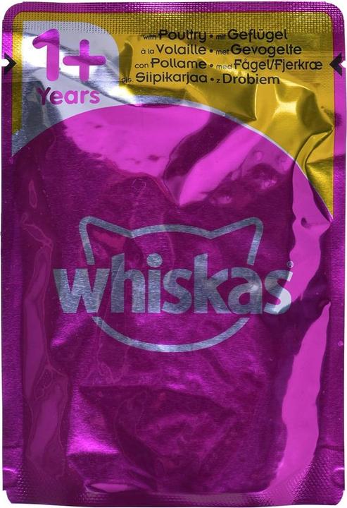 Immagine prodotto Whiskas saszetki z drobiem dla kota 80x85g (Senior, 1 pz., 6800 g)