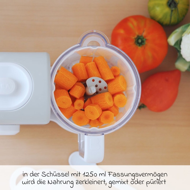 Produktbild Beaba Babycook Express, 4 in 1 Babynahrungszubereiter, schnelles Kochen: weniger als 15 Min, Mixen