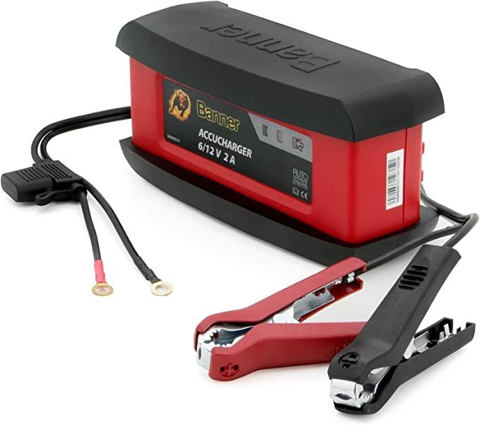 Image du produit Banner Accucharger 2A/6-12V, chargeur entièrement automatique (12V, 6V, 2 A)