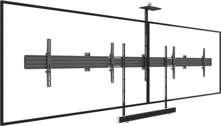 Immagine prodotto Multibrackets Doppio montaggio 2 x 32" - 90", VESA 100x100-800x
