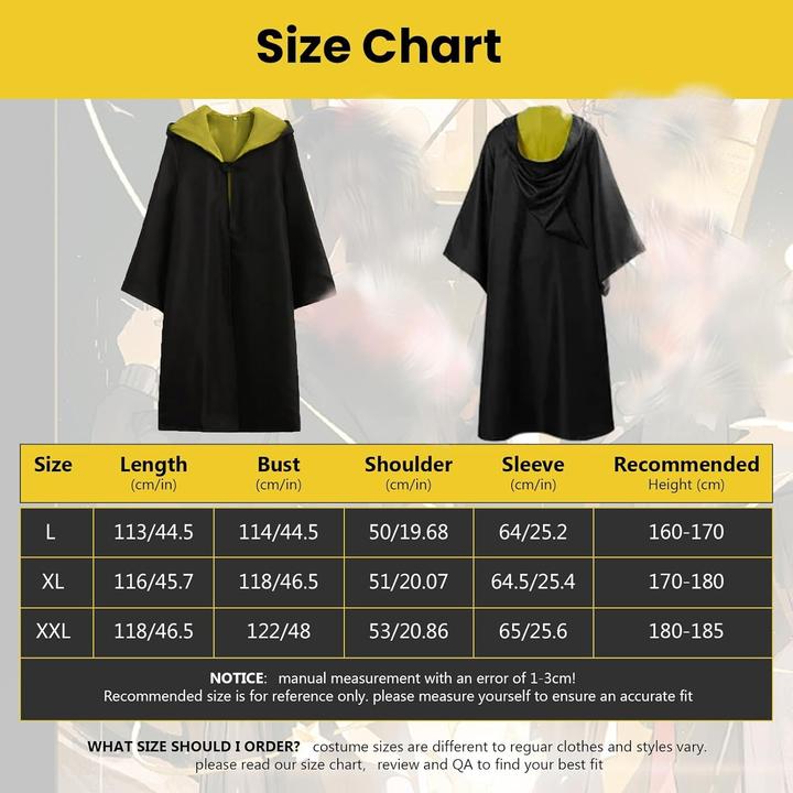Produktbild Kitimi Magic Robe Zauberer-Cosplay-Set (M)