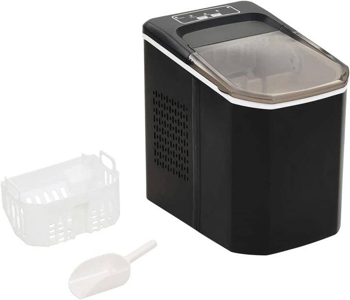 Image du produit VidaXL Machine à glaçons Noir 1,4 L 15 kg / 24 h