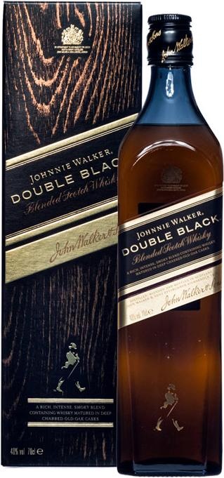 Image du produit Johnnie Walker Double Black Label (Whisky mélangé, Scotch Whisky, 1 x 70 cl)