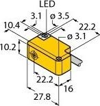 Actual product image Turck TURC BI2-Q10S-Y1X Inductive sensor KEMA 02 ATEX 1090X (Sensor)