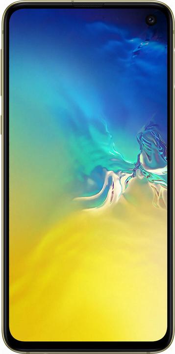 Actual product image Samsung Galaxy S10e (128 GB, Canary Yellow, 5.80", Hybrid Dual SIM, 4G)