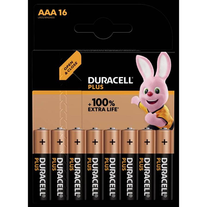 Immagine prodotto Duracell Batterie Plus AAA (16 pz., AAA)