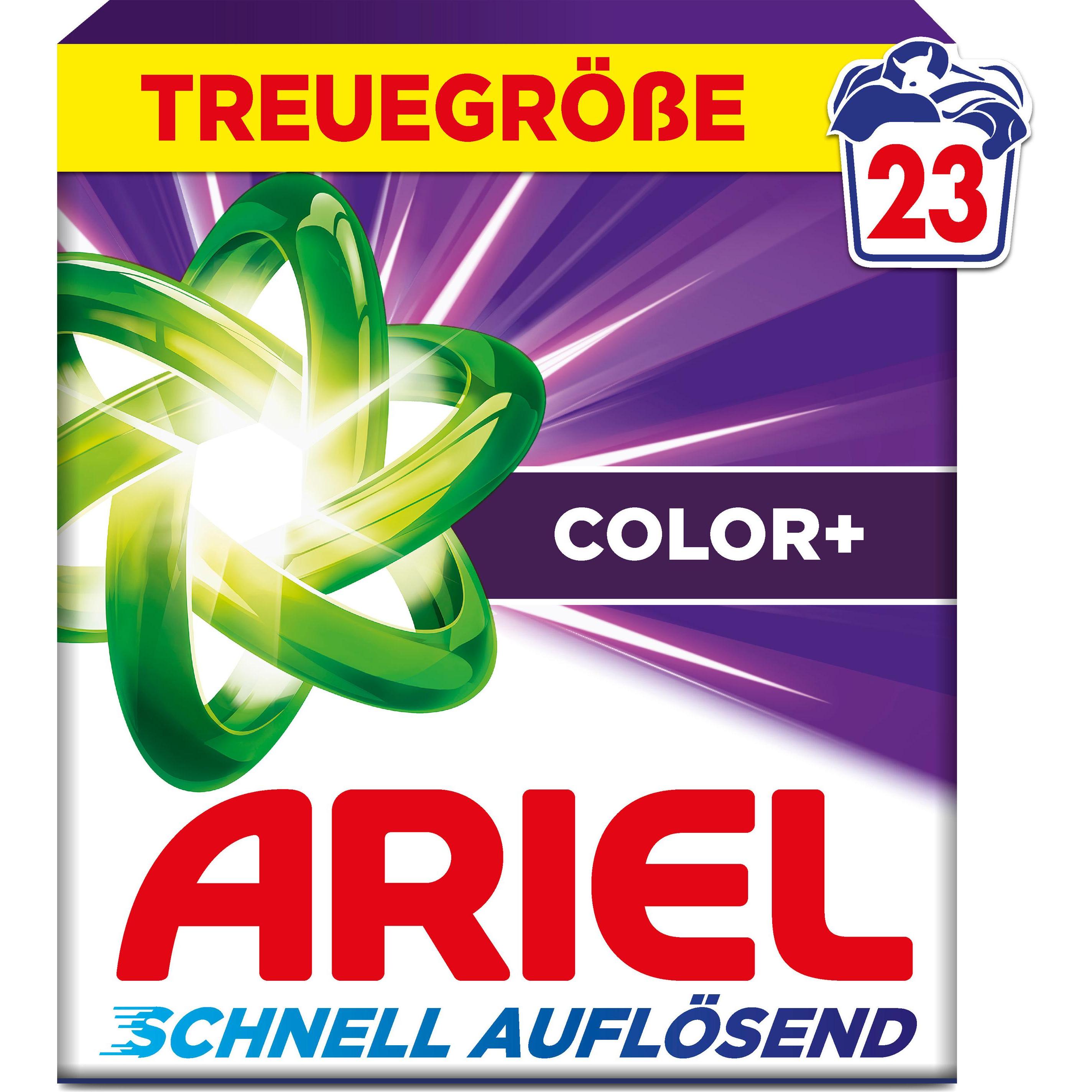 Ariel Color+, Waschmittel + Textilpflege