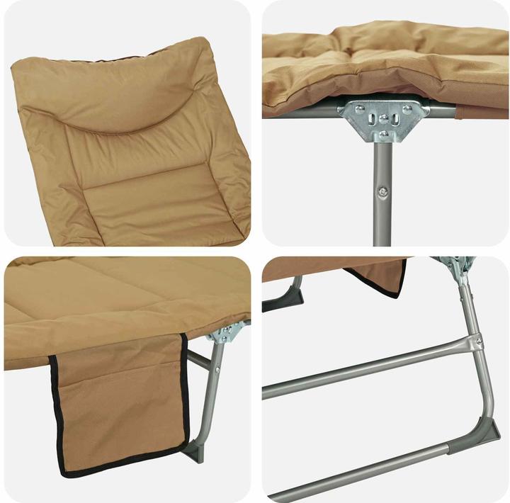 Produktbild vidaXL Faltbare Liege (191 cm)