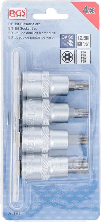 Actual product image BGS Bit insert set (Inner square)