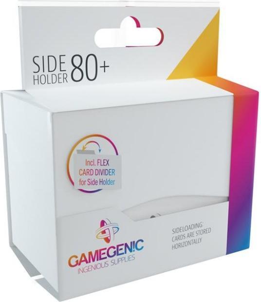 Actual product image Gamegenic GGS25046 - Side Holder 80+ White Card Box