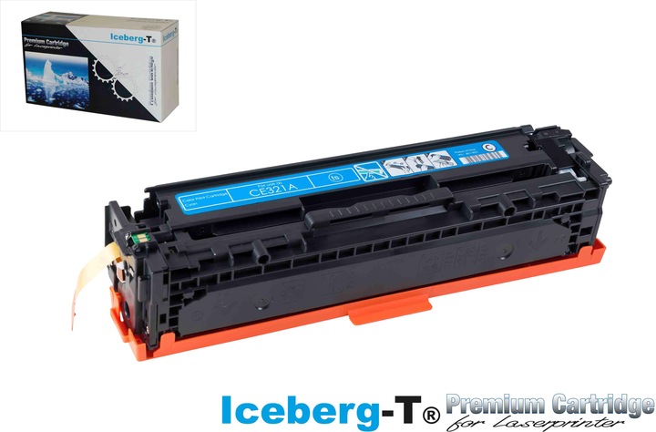 Immagine prodotto Iceberg-T toner CE321A / 128A 1'300 pagine, ciano (C)