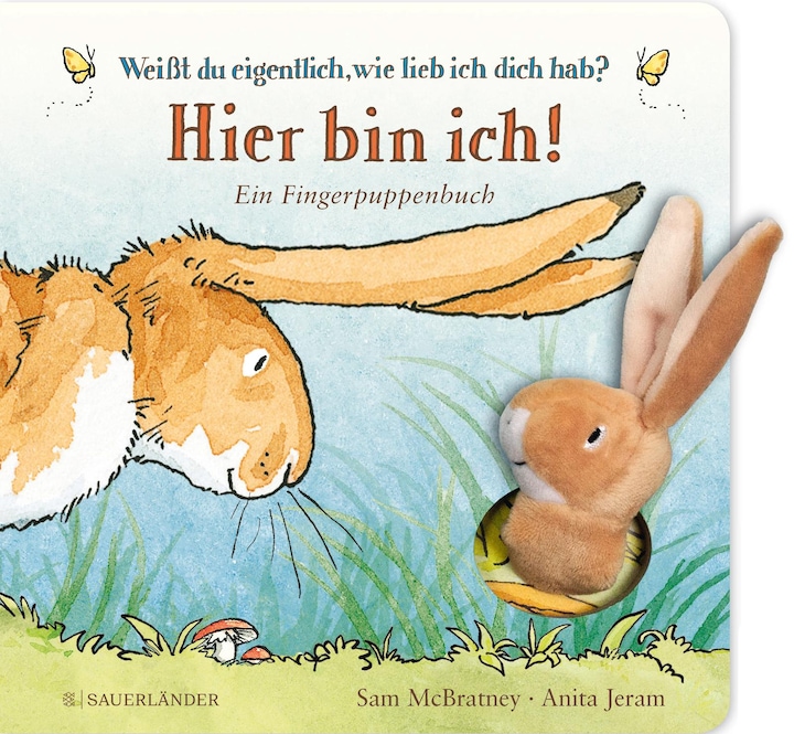 Hier bin ich (Fingerpuppe) (Deutsch)