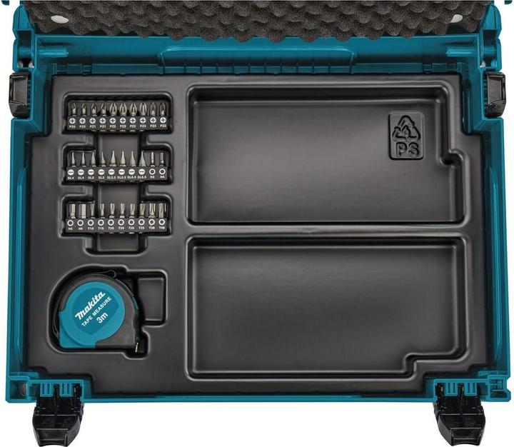 Actual product image Makita B-69478 (Cross Phillips PH, Cross Pozidriv PZ, Screw slot, Hexagonal, Hexagon socket TX)