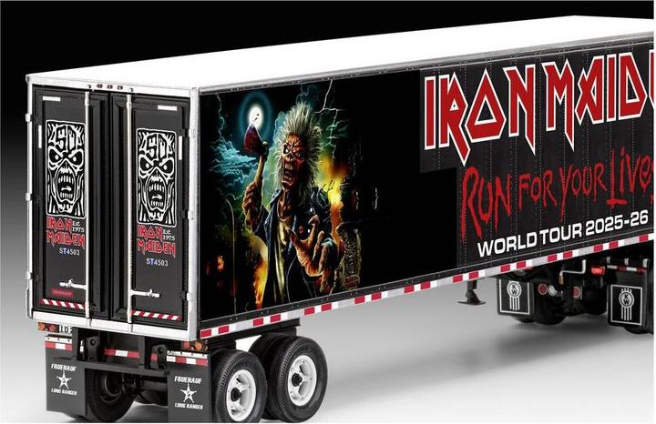 Actual product image Revell Tour Truck Iron Maiden