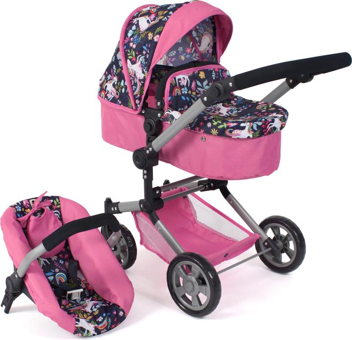Produktbild Bayer Chic 2000 Kombi-Puppenwagen LINUS 3in1 Einhorn