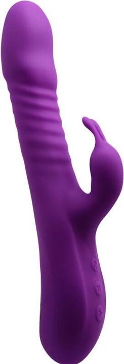 Actual product image Alive Romax Vibrator Rabbit Silicone Violet
