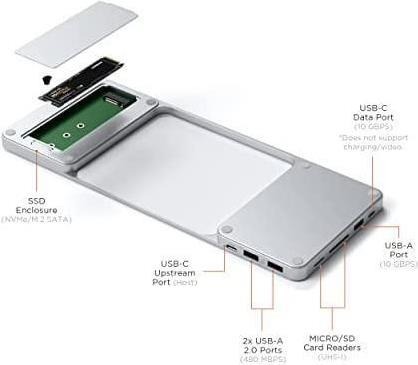 Produktbild Satechi St-Ucisds (USB-C, 8 Ports)