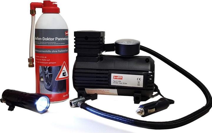 Actual product image HP Autozubehör Tyre puncture kit