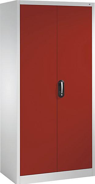 Fire red RAL 3000, Light grey RAL 7035