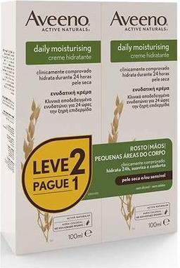 Image du produit Aveeno Daily Moisturising Cream - 2x100ml (Crème pour le corps, 200 ml)