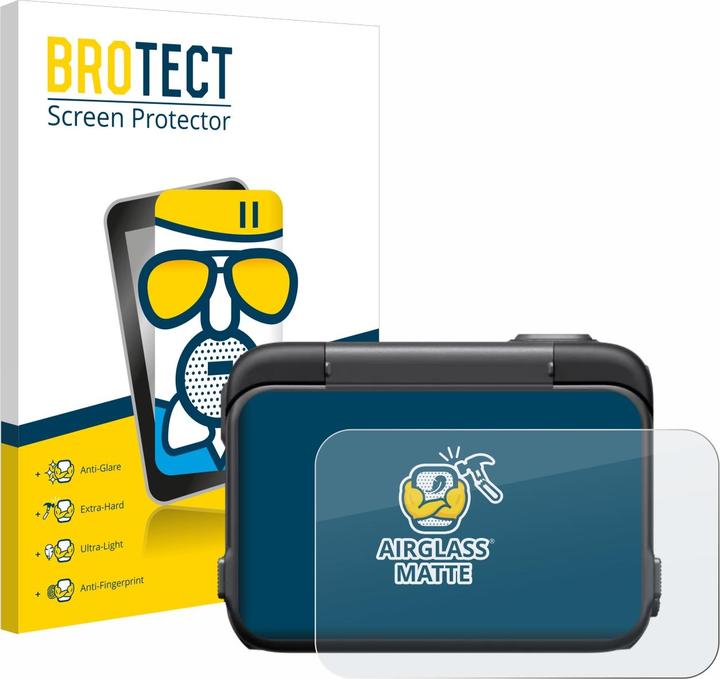 Actual product image BROTECT AirGlass Matt bulletproof glass film