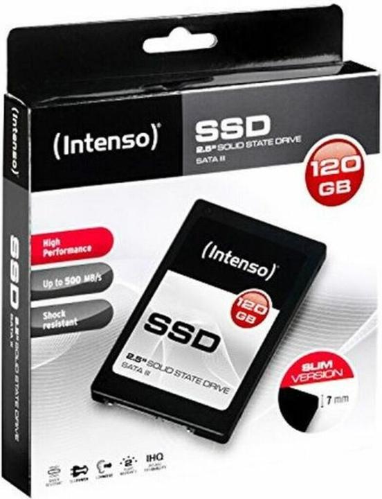 Actual product image Intenso high performance (120 GB, 2.5")