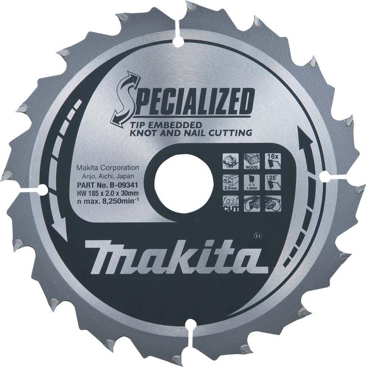 Produktbild Makita SPECIALIZED Sägeb.165x20x24Z