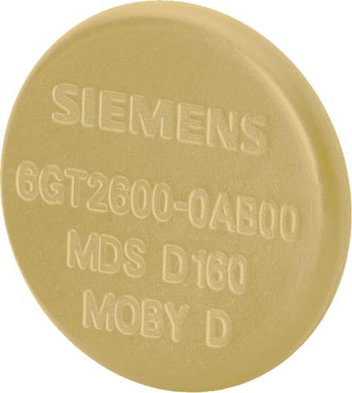 Actual product image Siemens Transponder 112 byte 6GT2600-0AB10 Type of electrical accessory other, type of mechanical accessory