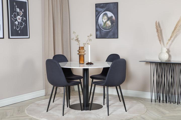 Produktbild Ebuy24 Essgruppe Estelle 77 (5-teilig) (Marmor)