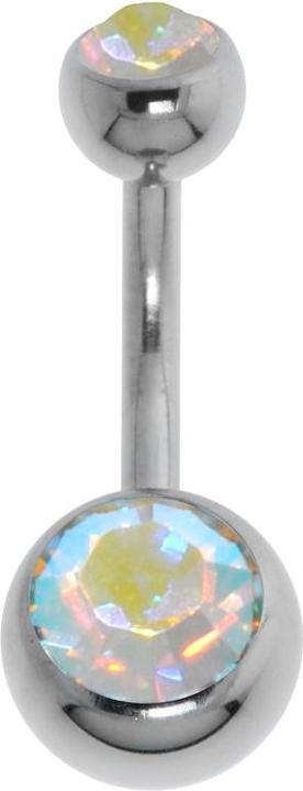 Immagine prodotto Bijouteria Piercing ventre (Titanio, Vetro (di orologio))