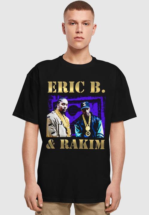 Produktbild Merchcode Eric B & Rakim - Group Purp Heavy Oversize Tee - 170893 (L)
