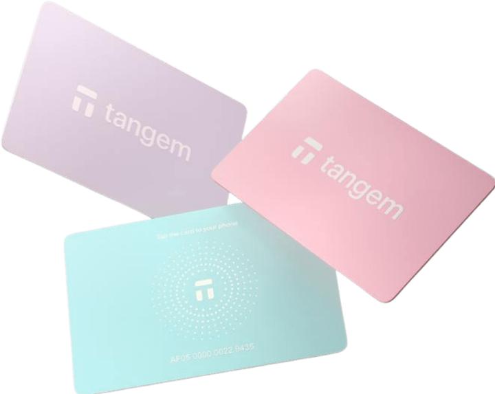 Tangem 2.0 - 3 Card Set - Blush Sky