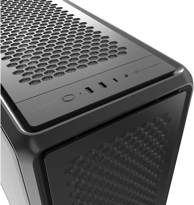 Actual product image Cooler Master PC-Gehäuse Master Frame 600 Schwarz, Unterstützte (ATX, E-ATX, ITX, mATX, Mini-DTX, SSI CEB)