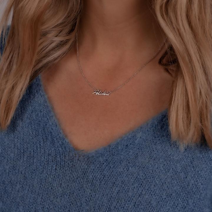 Immagine prodotto Glanzstücke München Catena da donna Aloha in argento sterling 40,0 cm di base + 5,0 cm di estensione - 11780 (Argento, 40 - 45 cm)