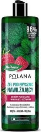 Actual product image Herbapol Polana Shower Gel with Mint-Raspberry 400ml (400 ml)